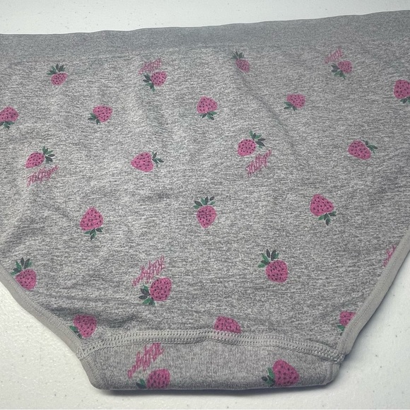 Tommy Hilfiger women’s grey strawberry print briefs size xl NWOT stretchy - Picture 5 of 6